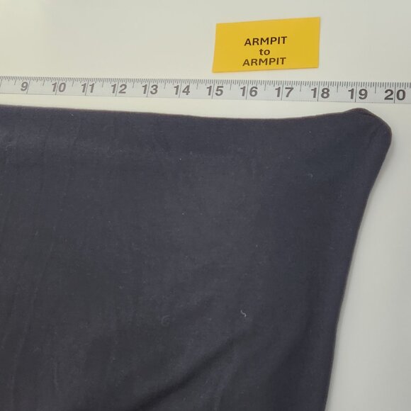 NEW Jillian & Nicole Mock Neck Knit Top Womens Large Black Long Sleeve TT03X - Picture 5 of 6